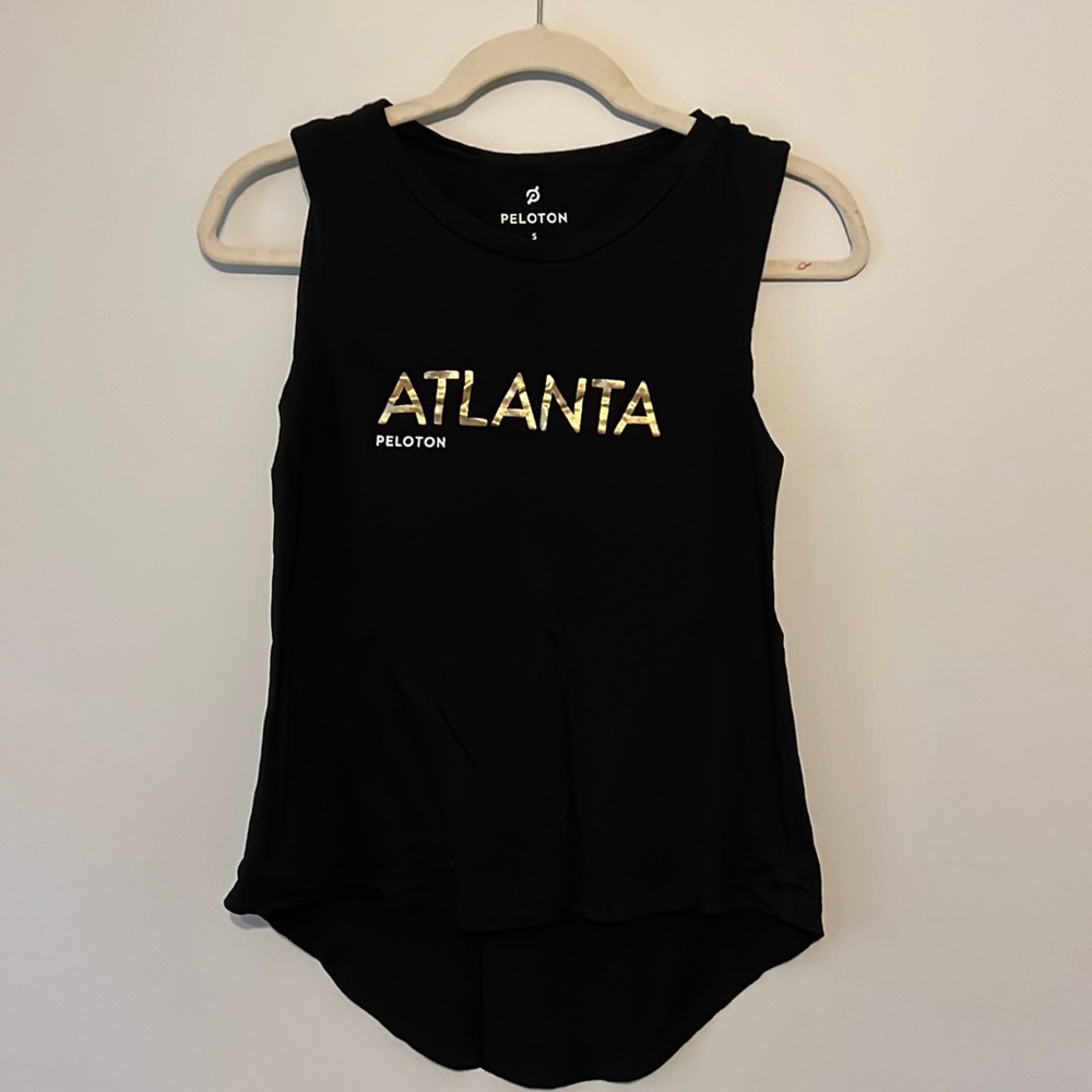 Black Peloton Workout Top